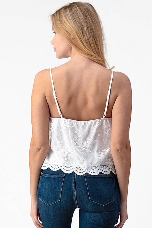 On Cloud Nine Lace Top